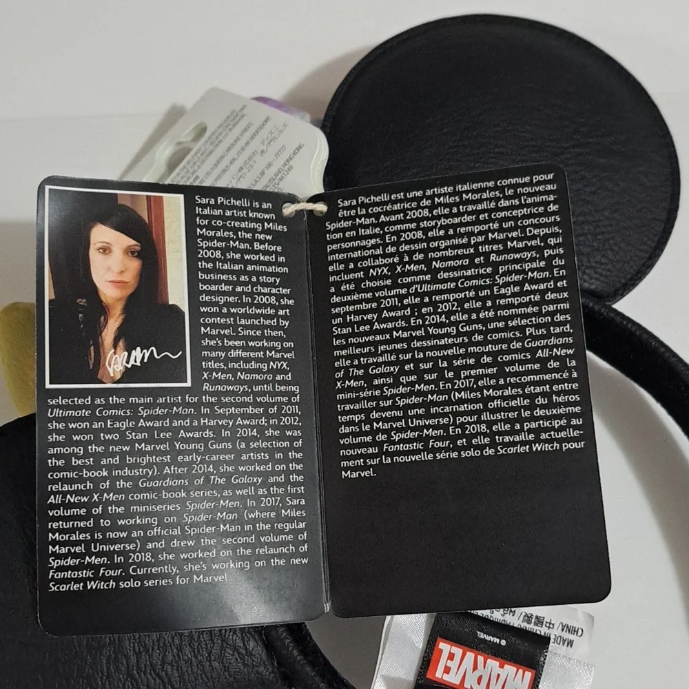 Disney Marvel Loungefly Ears NWT - Picture 9 of 12